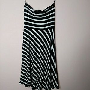 Loft strapless maxi dress